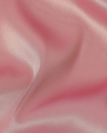 Pink Metallic Silk Lame Fabric 110cm | Korean