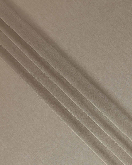 Beige Metallic Silk Lame Fabric 110cm | Korean
