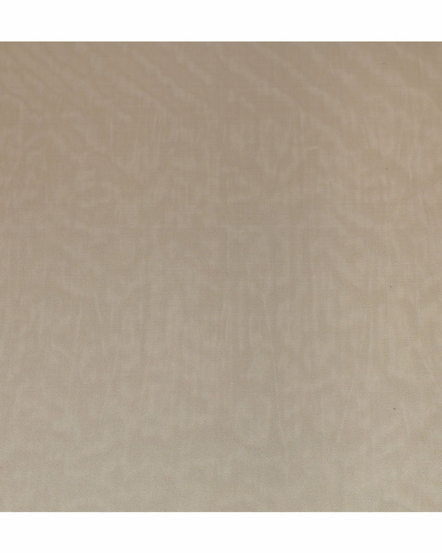 Beige Metallic Silk Lame Fabric 110cm | Korean