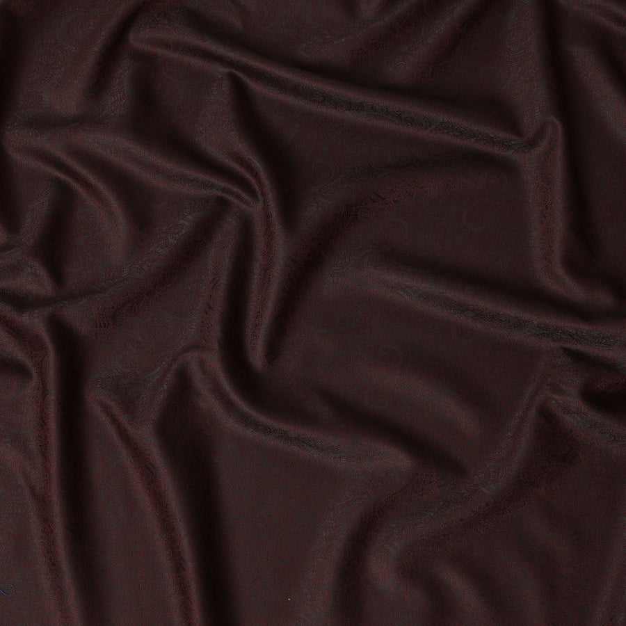 Super 130 Brown Italian Wool Suiting Fabric 150cm
