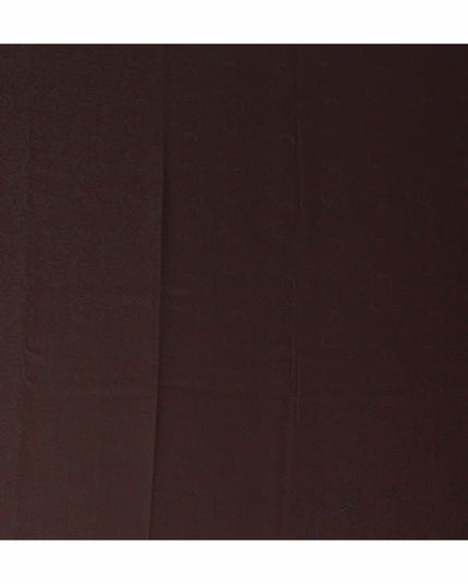 Super 130 Brown Italian Wool Suiting Fabric 150cm