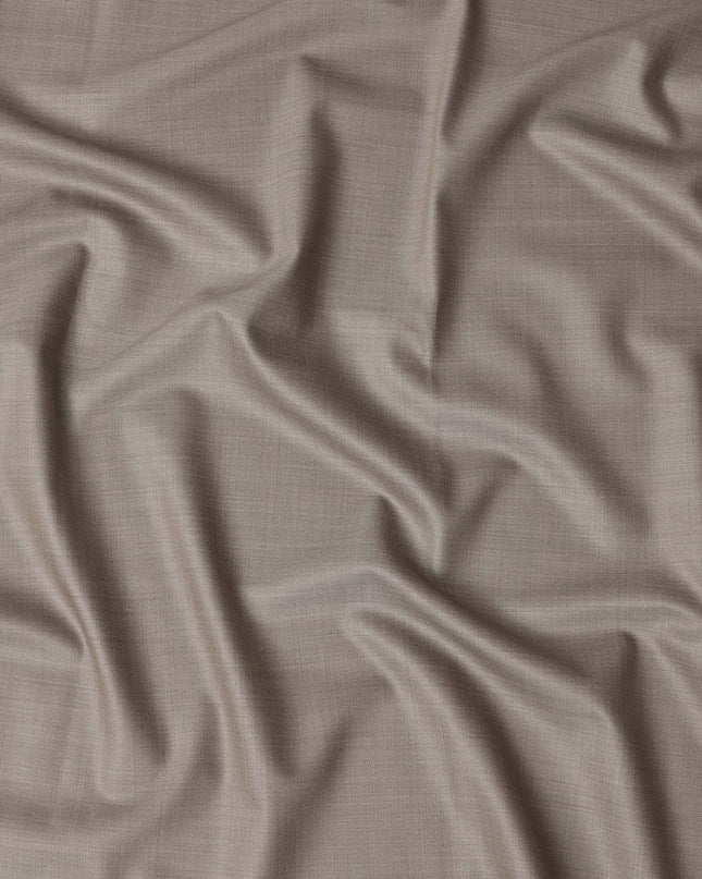 Super 150 Beige Italian Wool Suiting Fabric 150cm