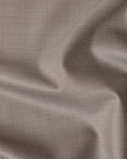 Super 150 Beige Italian Wool Suiting Fabric 150cm