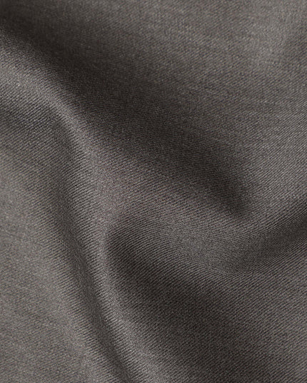 Selka Super 160 Grey Wool Cashmere Suiting 150cm