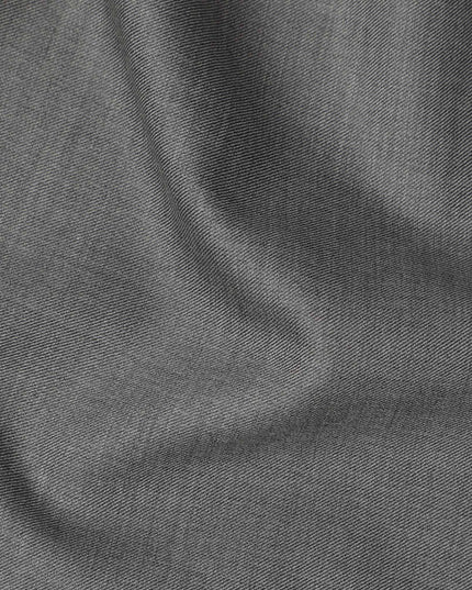 Selka Super 180 Grey Wool Cashmere Suiting 150cm