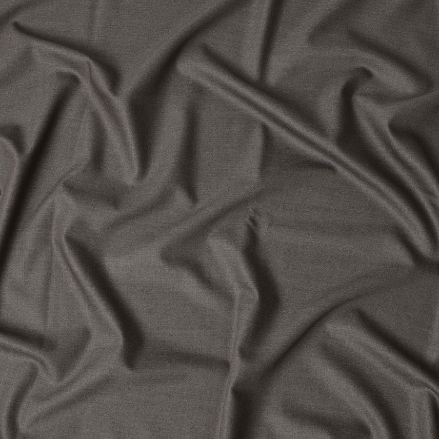 Selka Super 160 Charcoal Wool Cashmere Suiting 150cm