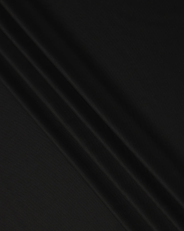 Selka Super 160 Black Wool Cashmere Suiting 150cm