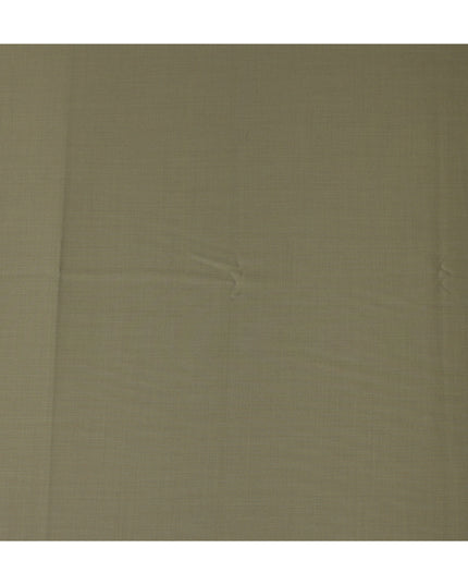 Olive Green Wool Suiting Italy 3.6m Piece 150cm