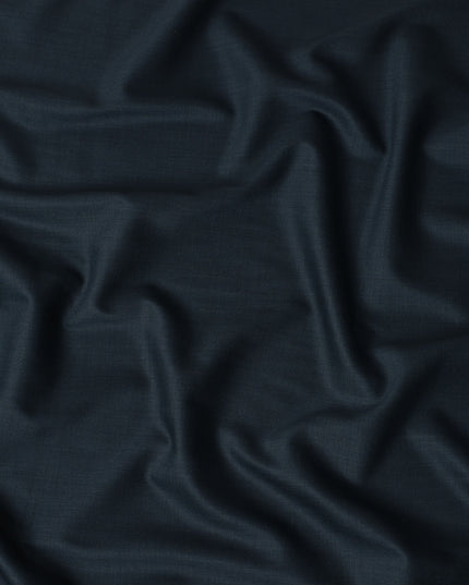 Navy Blue Wool Suiting Italy 3.75m Piece 150cm