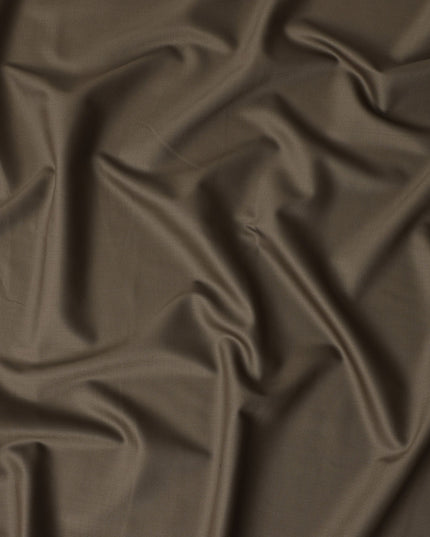 Taupe Brown Wool Suiting Italy 3.5m Piece 150cm
