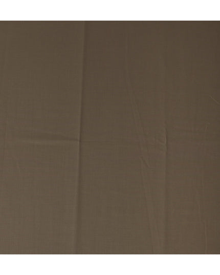 Taupe Brown Wool Suiting Italy 3.5m Piece 150cm