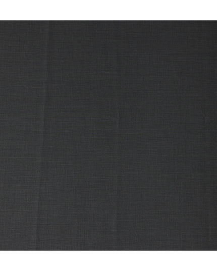Charcoal Grey Wool Suiting Italy 3.5m Piece 150cm