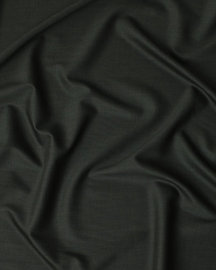 Forest Green Wool Suiting Italy 3.6m Piece 150cm