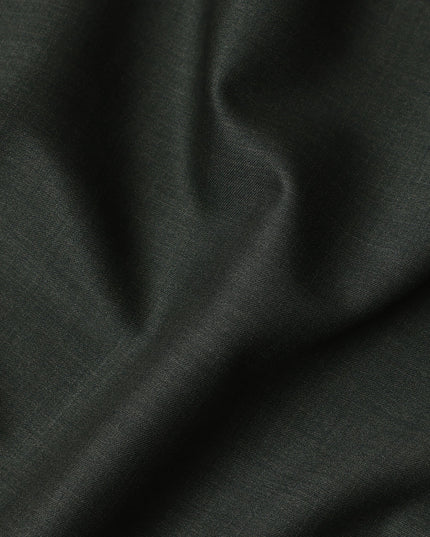 Forest Green Wool Suiting Italy 3.6m Piece 150cm