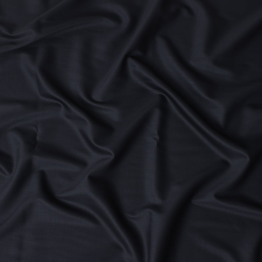 Deep Navy Wool Suiting Italy 3.75m Piece 150cm