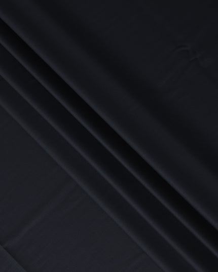 Deep Navy Wool Suiting Italy 3.75m Piece 150cm