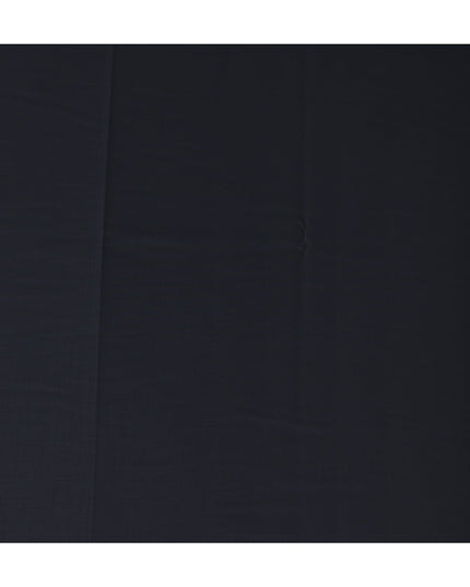 Deep Navy Wool Suiting Italy 3.75m Piece 150cm