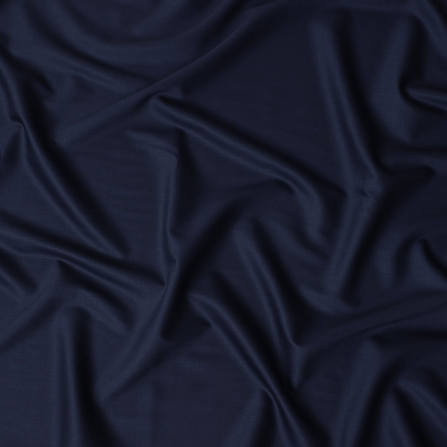 Navy Blue Wool Suiting Italy 3.5m Piece 150cm