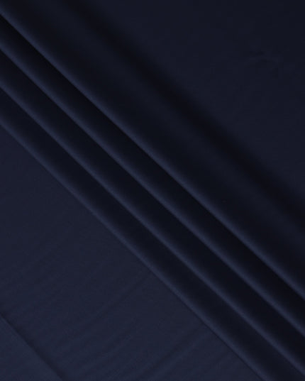 Navy Blue Wool Suiting Italy 3.5m Piece 150cm