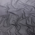 Charcoal Smoke Grey Pure Wrinkle Silk Chiffon Fabric 110cm