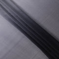 Charcoal Smoke Grey Pure Wrinkle Silk Chiffon Fabric 110cm
