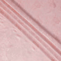 Blush Rose Pink Premium Pure Silk Satin with Jacquard Fabric