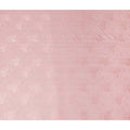 Blush Rose Pink Premium Pure Silk Satin with Jacquard Fabric