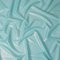 Pistachio Green Pure Silk Chiffon with Metallic Fabric 110cm
