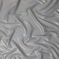 Pistachio Green Pure Silk Chiffon with Metallic Fabric 110cm