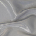 Pistachio Green Pure Silk Chiffon with Metallic Fabric 110cm