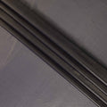 Steel Silver Grey Pure Silk Chiffon with Metallic Fabric 110