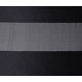 Jet Black Pure Silk Chiffon with Metallic Fabric 110cm
