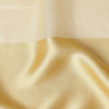 Champagne Gold Pure Silk Chiffon with Metallic Fabric 110cm
