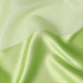 Lime Green Pure Silk Chiffon with Metallic Fabric 110cm