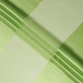 Lime Green Pure Silk Chiffon with Metallic Fabric 110cm