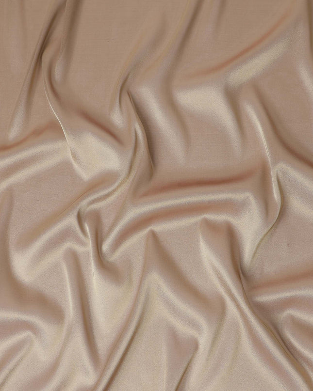 Mocha Taupe Beige Premium Pure Silk Lame Fabric 110cm