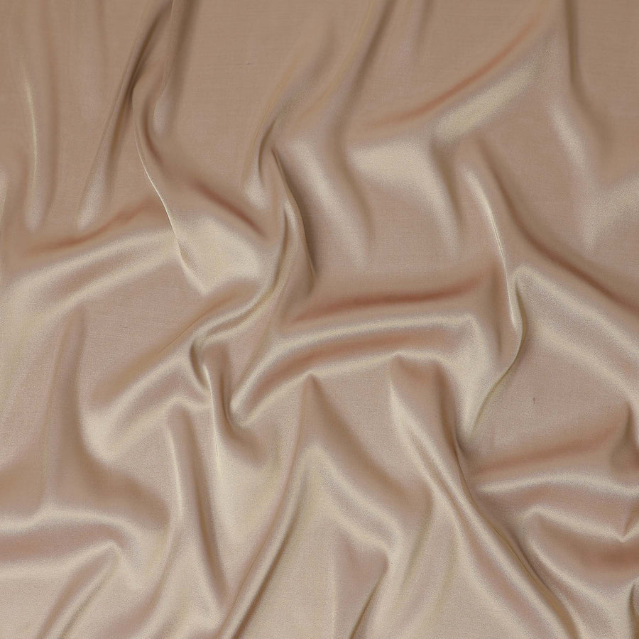 Mocha Taupe Beige Premium Pure Silk Lame Fabric 110cm