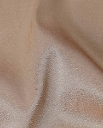 Mocha Taupe Beige Premium Pure Silk Lame Fabric 110cm
