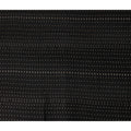 Jet Black Cotton Silk Embroidery Fabric 150cm