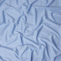 Powder Blue Cotton Voile Embroidery Fabric 150cm