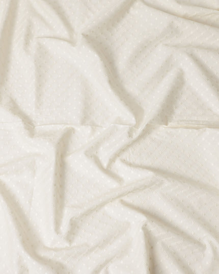 Powder Blue Cotton Voile Embroidery Fabric 150cm