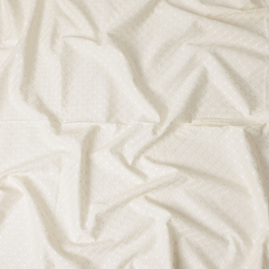 Powder Blue Cotton Voile Embroidery Fabric 150cm