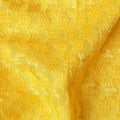 Golden Yellow Cotton Silk Embroidery Fabric 150cm