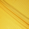 Golden Yellow Cotton Silk Embroidery Fabric 150cm