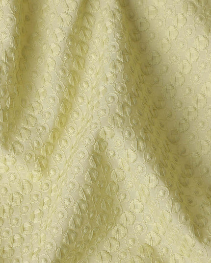 Pale Celadon Green Cotton Lawn Embroidery Fabric 150cm