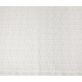 Cream White Cotton Linen Embroidery Fabric 110cm