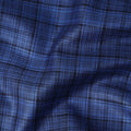 Royal Blue Blended English Wool & Silk Jacketing Scabal Fabr