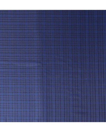 Royal Blue Blended English Wool & Silk Jacketing Scabal Fabr