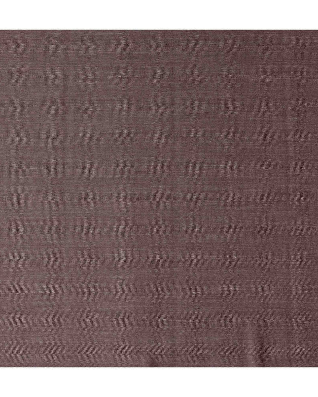 Chestnut Mahogany Brown Blended Italian Wool Jacketing Fabri