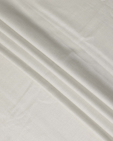 Cream Ivory Blended Italian Wool Jacketing Fabric 150cm